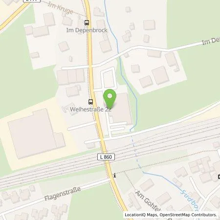 Standortübersicht der Tankstelle EnBW mobility+ AG und Co.KG in 32584 Löhne