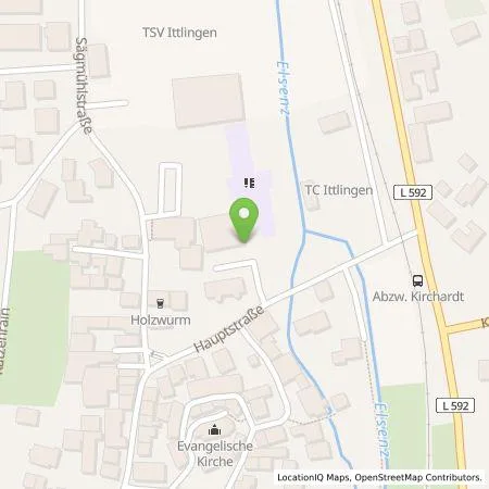 Standortübersicht der Tankstelle deer GmbH in 74930 Ittlingen