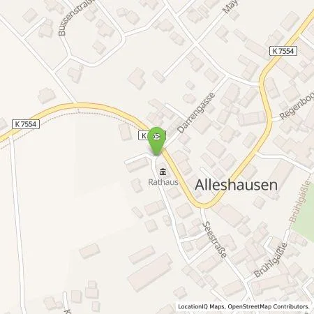 Standortübersicht der Tankstelle deer GmbH in 88422 Alleshausen