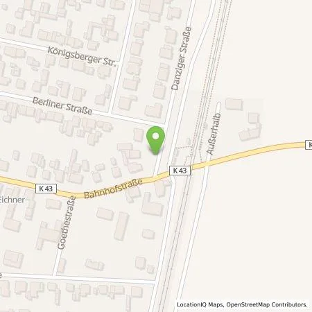 Standortübersicht der Tankstelle deer GmbH in 67582 Mettenheim