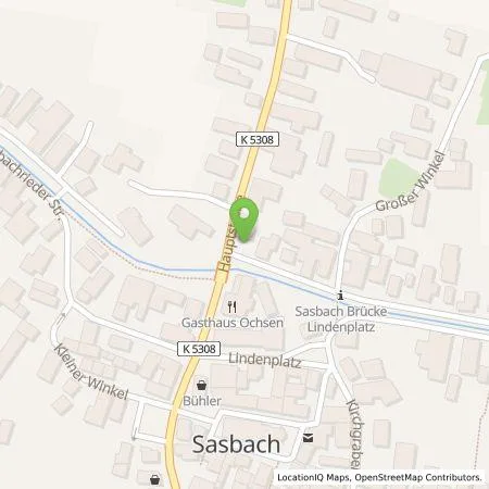 Standortübersicht der Tankstelle deer GmbH in 77880 Sasbach