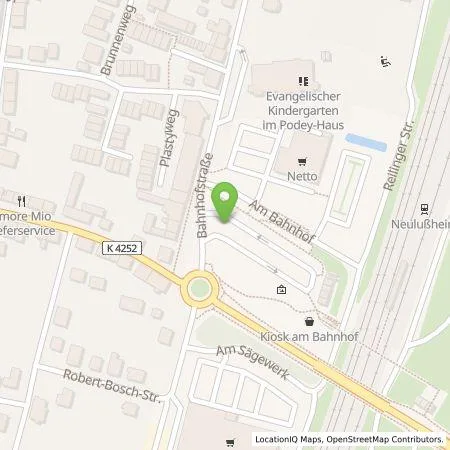 Standortübersicht der Tankstelle deer GmbH in 68809 Neulußheim