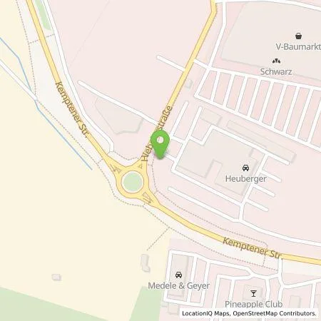 Standortübersicht der Tankstelle HomE of Mobility GmbH in 87629 Füssen