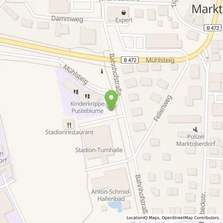 Standortübersicht der Tankstelle VWEW Kommunal GmbH in 87616 Marktoberdorf