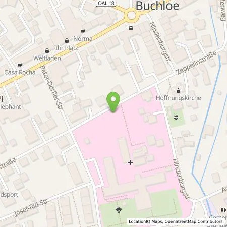 Standortübersicht der Tankstelle VWEW Kommunal GmbH in 86807 Buchloe