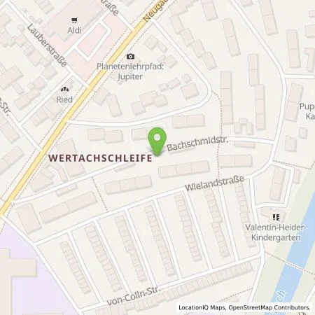 Standortübersicht der Tankstelle VWEW Kommunal GmbH in 87600 Kaufbeuren