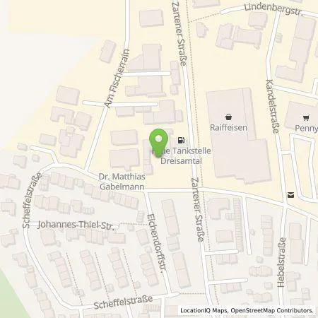 Standortübersicht der Tankstelle Bidirex GmbH in 79199 Kirchzarten