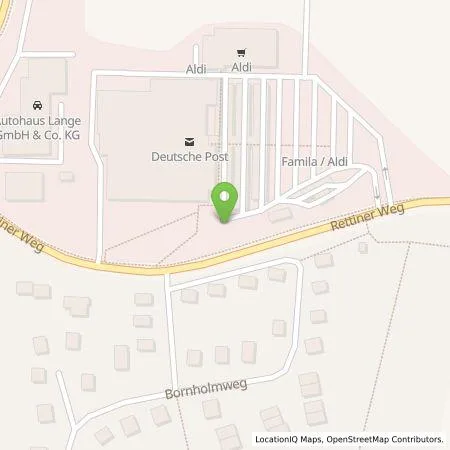 Standortübersicht der Tankstelle Famila-Handelsmarkt Neumünster GmbH & Co. KG in 23730 Neustadt i.H.