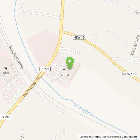 Standortübersicht der Tankstelle Netto Marken-Discount Stiftung & Co. KG in 92655 Grafenwöhr