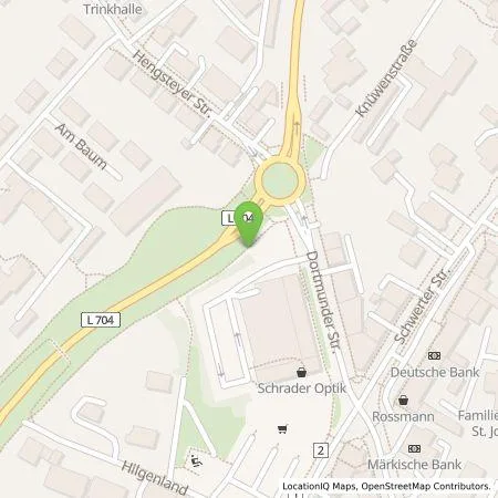 Standortübersicht der Tankstelle Mark-E Aktiengesellschaft in 58099 Hagen