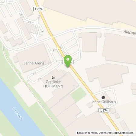 Standortübersicht der Tankstelle Mark-E Aktiengesellschaft in 58119 Hagen