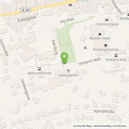 Standortübersicht der Tankstelle Mark-E Aktiengesellschaft in 58809 Neuenrade