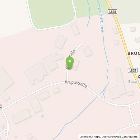 Standortübersicht der Tankstelle Mark-E Aktiengesellschaft in 58553 Halver