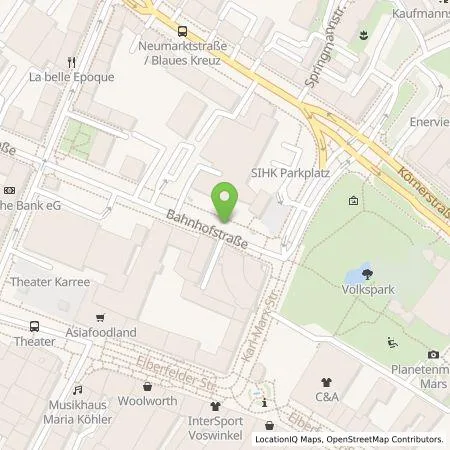 Standortübersicht der Tankstelle Mark-E Aktiengesellschaft in 58095 Hagen