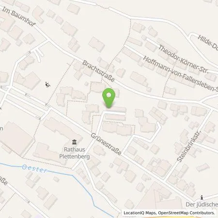 Standortübersicht der Tankstelle Mark-E Aktiengesellschaft in 58840 Plettenberg