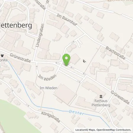 Standortübersicht der Tankstelle Mark-E Aktiengesellschaft in 58840 Plettenberg