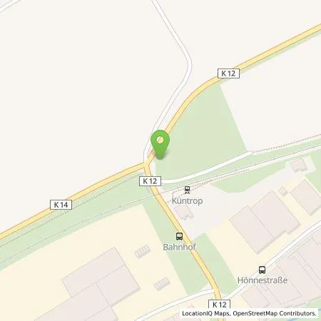 Standortübersicht der Tankstelle Mark-E Aktiengesellschaft in 58809 Neuenrade