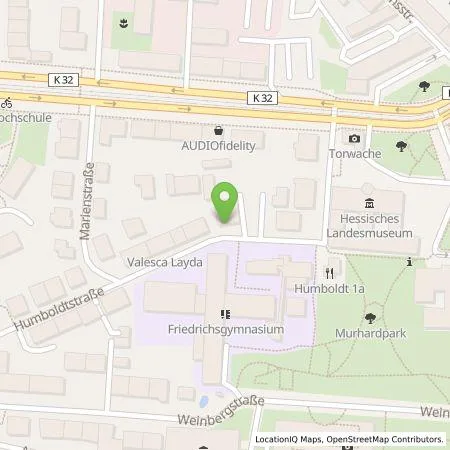 Standortübersicht der Tankstelle Städtische Werke AG in 34117 Kassel