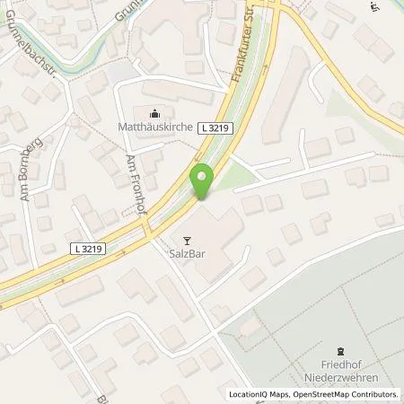 Standortübersicht der Tankstelle Städtische Werke AG in 34134 Kassel