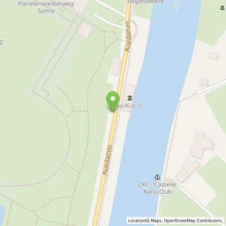 Standortübersicht der Tankstelle Städtische Werke AG in 34121 Kassel