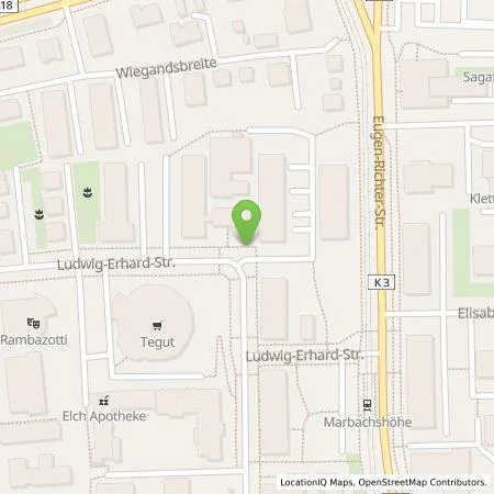 Standortübersicht der Tankstelle Städtische Werke AG in 34131 Kassel