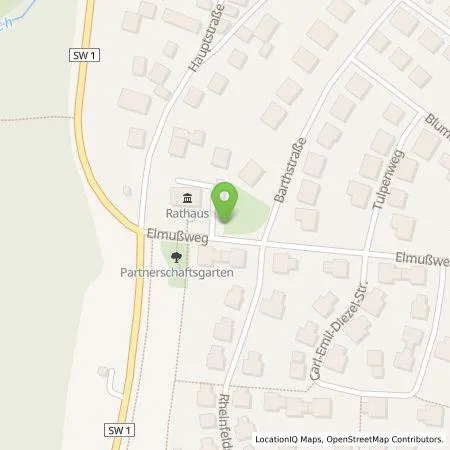 Standortübersicht der Tankstelle ÜZ Mainfranken eG in 97520 Röthlein