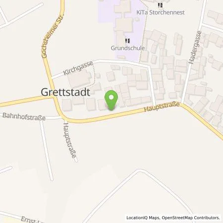 Standortübersicht der Tankstelle ÜZ Mainfranken eG in 97508 Grettstadt