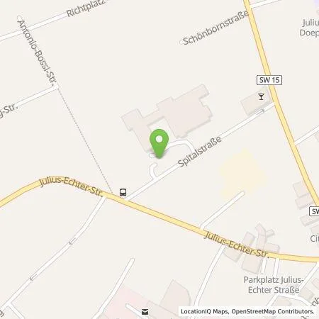 Standortübersicht der Tankstelle ÜZ Mainfranken eG in 97440 Werneck