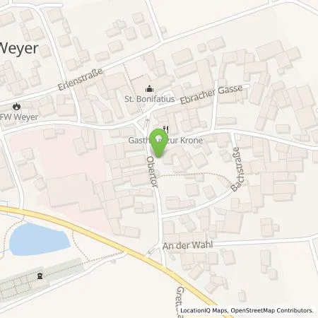 Standortübersicht der Tankstelle ÜZ Mainfranken eG in 97469 Gochsheim