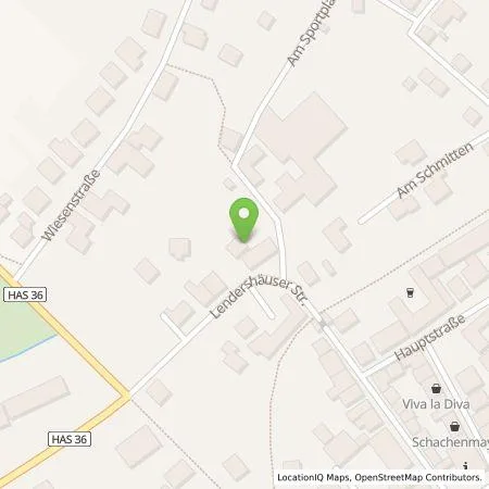 Standortübersicht der Tankstelle ÜZ Mainfranken eG in 97461 Hofheim in Unterfranken