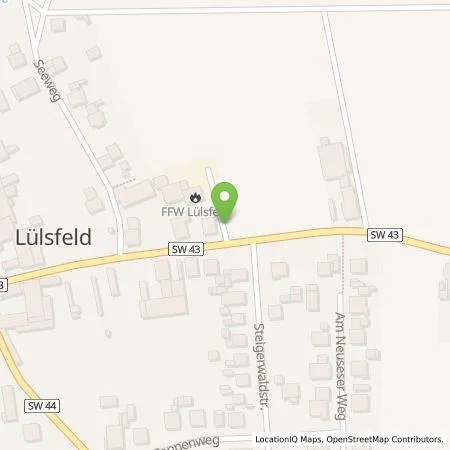 Standortübersicht der Tankstelle ÜZ Mainfranken eG in 97511 Lülsfeld