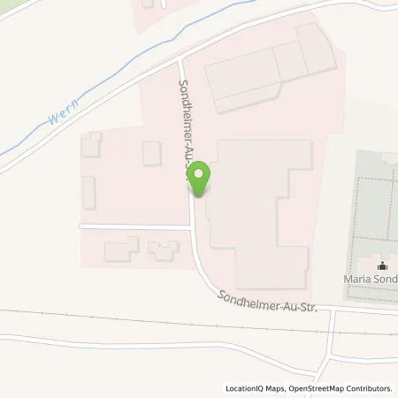 Standortübersicht der Tankstelle ÜZ Mainfranken eG in 97450 Arnstein