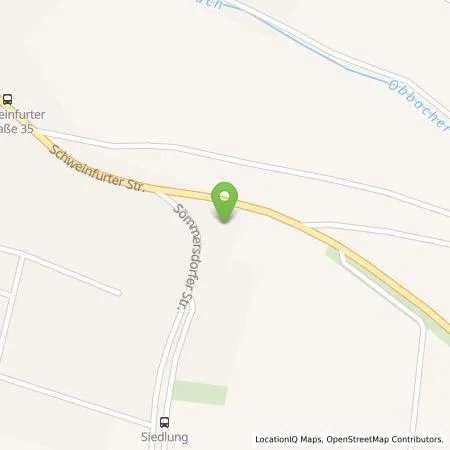 Standortübersicht der Tankstelle ÜZ Mainfranken eG in 97502 Euerbach