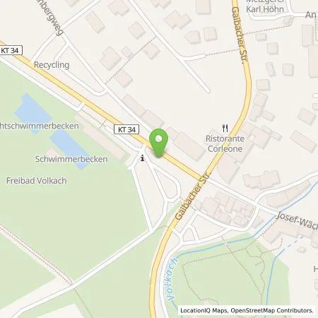 Standortübersicht der Tankstelle ÜZ Mainfranken eG in 97332 Volkach