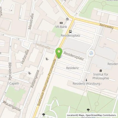 Standortübersicht der Tankstelle Stadtwerke Würzburg AG in 97072 Würzburg