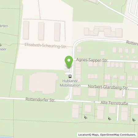 Standortübersicht der Tankstelle Stadtwerke Würzburg AG in 97074 Würzburg