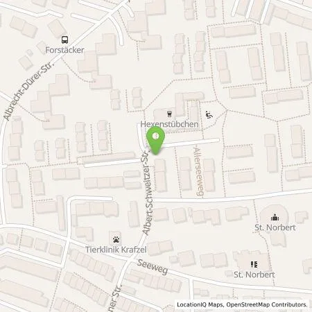 Standortübersicht der Tankstelle Stadtwerke Würzburg AG in 97204 Höchberg