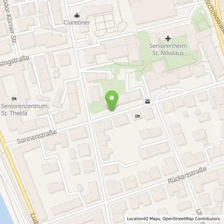 Standortübersicht der Tankstelle Stadtwerke Würzburg AG in 97072 Würzburg