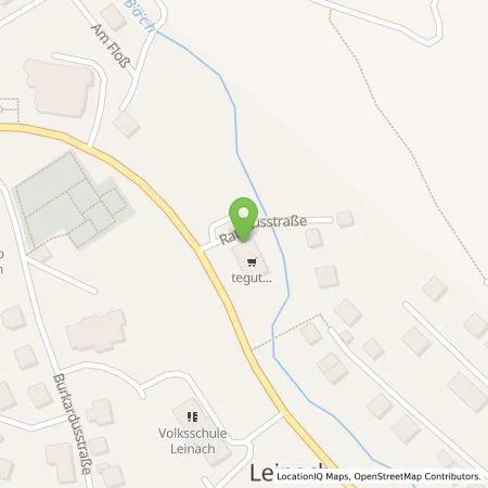 Standortübersicht der Tankstelle Stadtwerke Würzburg AG in 97274 Leinach