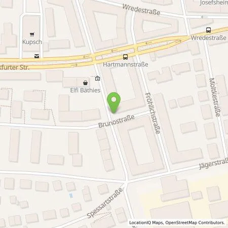 Standortübersicht der Tankstelle Stadtwerke Würzburg AG in 97082 Würzburg