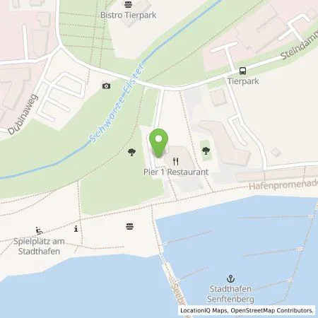 Standortübersicht der Tankstelle Mark-E Aktiengesellschaft in 01968 Senftenberg