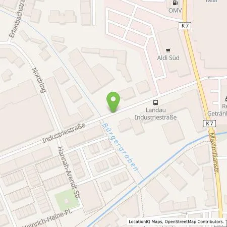 Standortübersicht der Tankstelle ESEL.CAB GmbH in 76829 Landau in der Pfalz