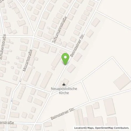 Standortübersicht der Tankstelle deer GmbH in 71394 Kernen im Remstal