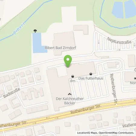 Standortübersicht der Tankstelle EnBW mobility+ AG und Co.KG in 90513 Zirndorf