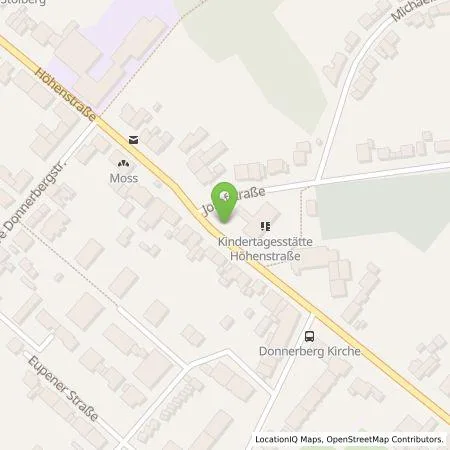 Standortübersicht der Tankstelle EWV Energie- und Wasser-Versorgung GmbH in 52222 Stolberg (Rhld.)