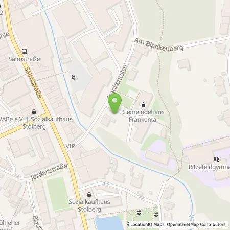 Standortübersicht der Tankstelle EWV Energie- und Wasser-Versorgung GmbH in 52222 Stolberg (Rhld.)