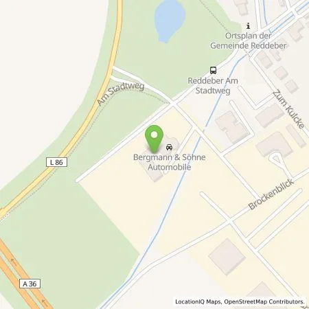 Standortübersicht der Tankstelle Autohaus Wernigerode GmbH in 38855 Wernigerode - Reddeber