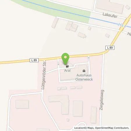 Standortübersicht der Tankstelle Autohaus Wernigerode GmbH in 38835 Osterwieck