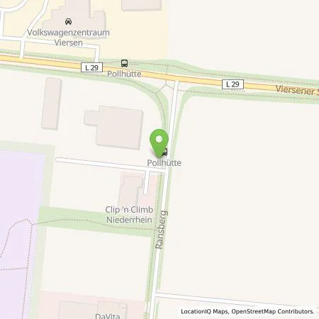 Standortübersicht der Tankstelle NEW Niederrhein Energie und Wasser GmbH in 41747 Viersen