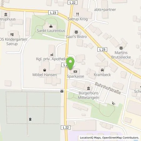 Standortübersicht der Tankstelle GP Joule Connect GmbH in 24986 Satrup